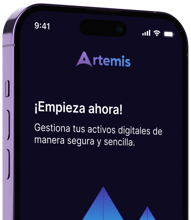 App de Artemis en iPhone